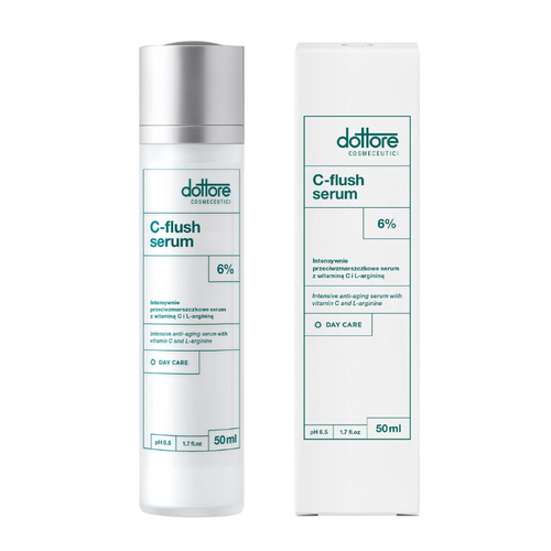 Dottore C-flush serum intensywnie przeciwzmarszczkowe serum z witaminą C i L-argininą 