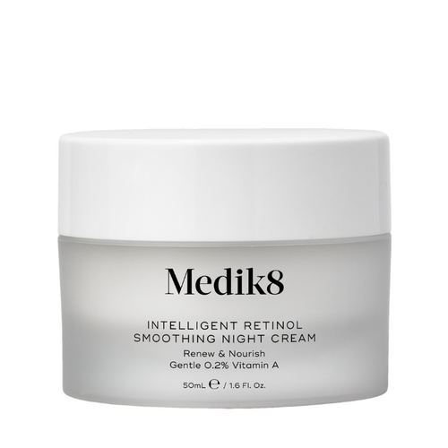 Medik8 Intelligent Retinol Smoothing Night Cream, wygładzający krem z retinolem, 50ml
