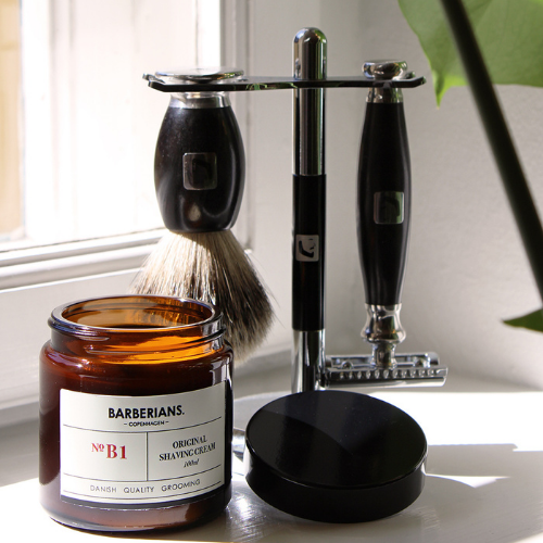 Barberians Stojak na przybory do golenia - golarkę i pędzel