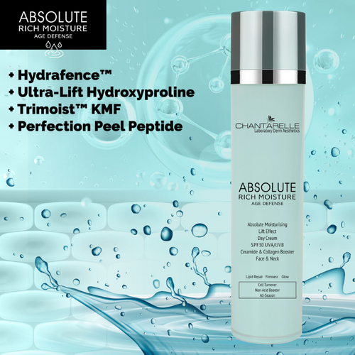 CHANTARELLE krem liftingujący na dzień do twarzy SPF30, 50 ml, Absolute Rich Moisture