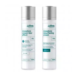Dottore zestaw kuracja wzmacniająca: Rossatore resurfacing cream + Rossatore cream blur effect