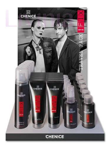 Chenice iFIX  - Power shine silny, nabłyszczający spray do utrwalenia fryzury, 500 ml