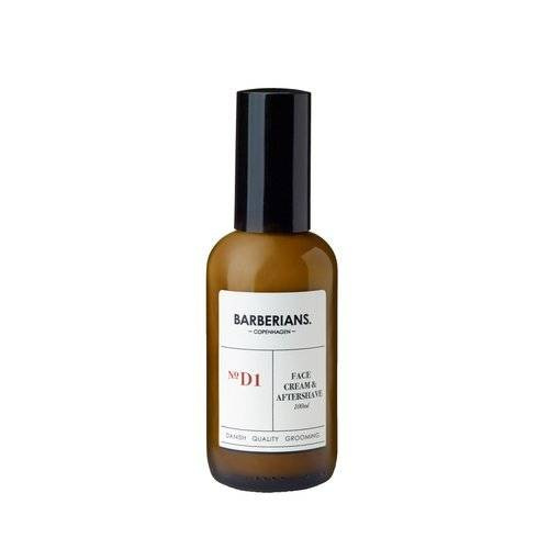 Barberians Face Cream & After Shave D1, Krem do twarzy i po goleniu 2w1, 100ml,  wyprzedaż: termin ważności 01`2024
