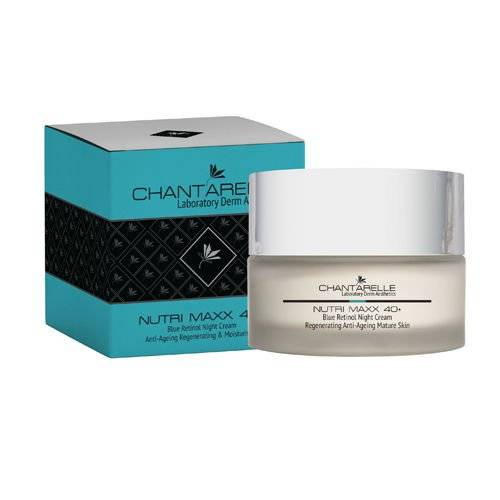 CHANTARELLE, krem nawilżająco-regenerujący na noc 40+, 50 ml, Nutri Maxx, Blue Retinol Night Cream