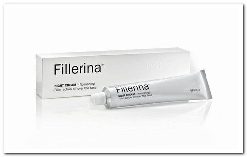 Fillerina Night Cream Grade 2, krem  do twarzy na noc- stopień 2, 50ml
