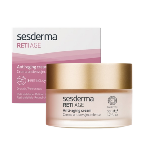 Sesderma - Reti Age Antiaging Cream, krem przeciwstarzoniowy, 50ml, wyprzedaż: termin ważności 07`2023 