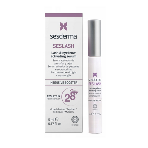 Sesderma Seslash Lash & Eyebrow, Serum Aktywujące Wzrost Brwi I Rzęs, 5ml